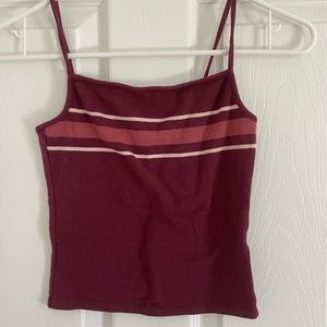 Garage cropped camisole- XS